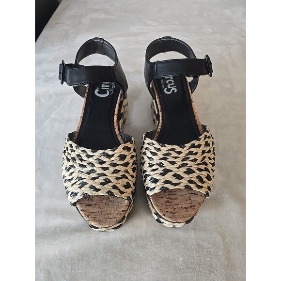 Circus By Sam Edelman Women's Warren Sandals Size 7.5 (9.5 in Heel To Toe) - Picture 1 of 13